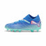 Puma Future 7 Pro FG/AG chaussures de soccer à crampons junior - Bluemazing  / Puma White / Electric Peppermint