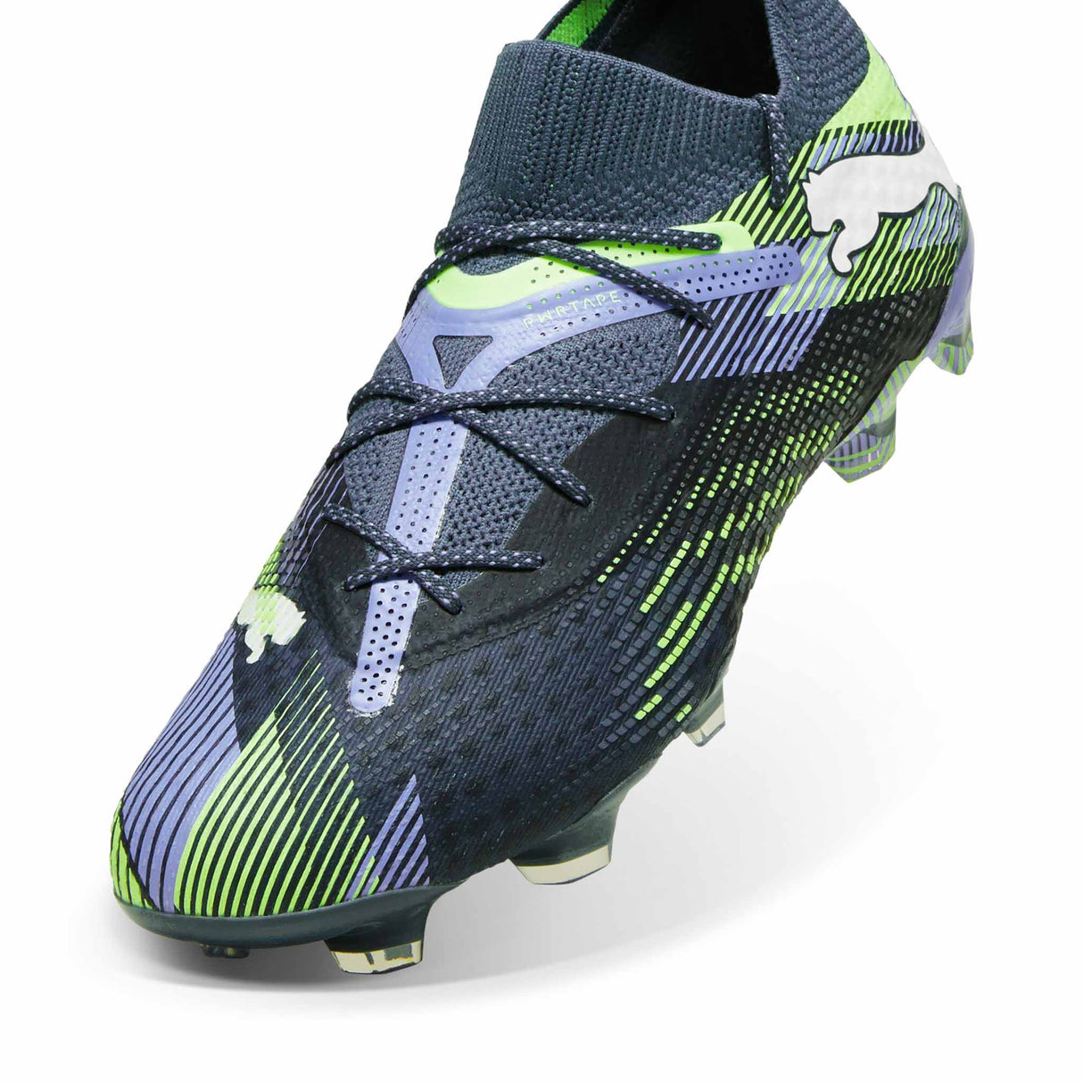 Puma Future 7 Ultimate FG/AG Soccer Cleats - Gray Skies / Puma White