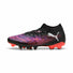 Puma Future 8 Match FG/AG Soccer Cleats - Puma Black / Puma White / Glowing Red