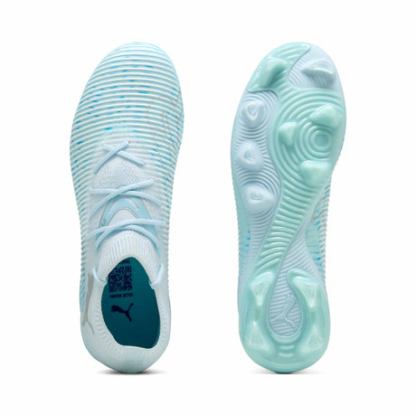 Puma Future 8 Match Light Up FG/AG souliers de soccer femme paire - Blue Aqua / White / Lapis Lazuli