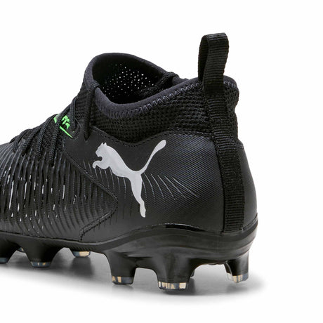 Puma Future 8 Match JR FG/AG Soccer Cleats talon - Puma Black / Puma Silver / Fluo Green