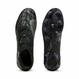 Puma Future 8 Match FG/AG Soccer Cleats paire - Puma Black / Puma Silver / Fluo Green