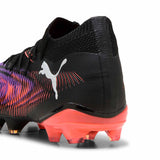 Puma Future 8 Match FG/AG Wn's chaussures de soccer a crampons pour femme talon - Puma Black / Puma White / Glowing Red