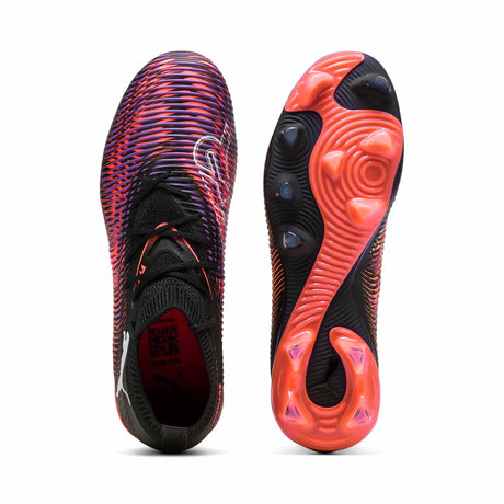 Puma Future 8 Match FG/AG Wn's chaussures de soccer a crampons pour femme paire - Puma Black / Puma White / Glowing Red