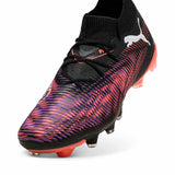 Puma Future 8 Match FG/AG Wn's chaussures de soccer a crampons pour femme pointe - Puma Black / Puma White / Glowing Red