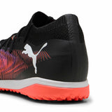 Puma Future 8 Match TT turf chaussures de soccer adulte talon - Puma Black / Puma White / Glowing Red