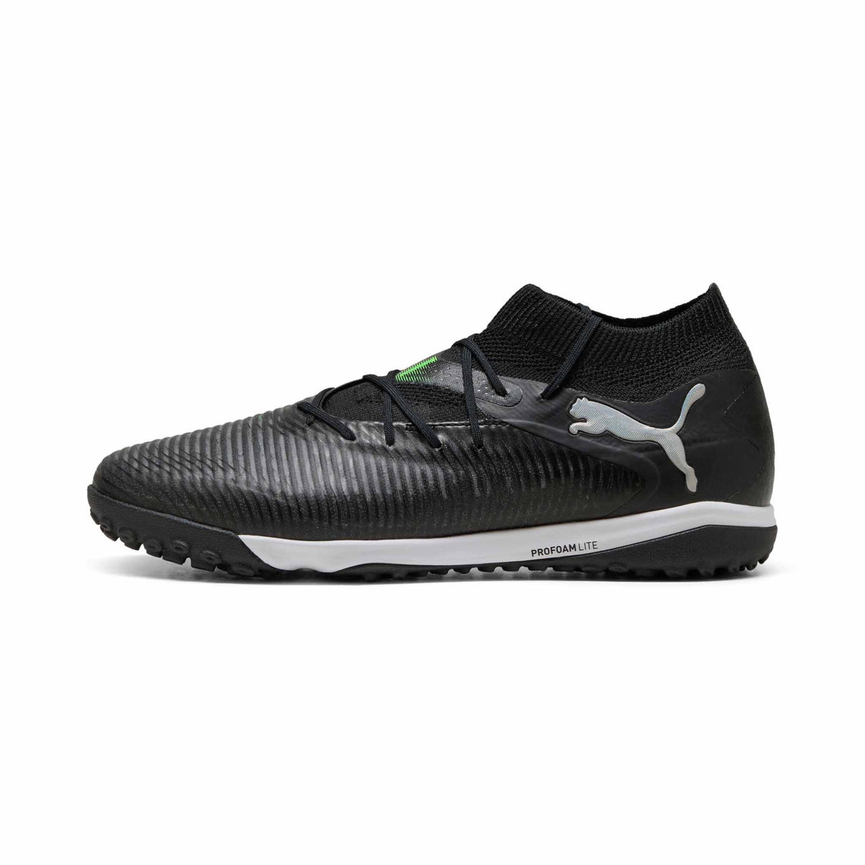 Puma Future 8 Pro Cage turf chaussures de soccer - Puma Black / Puma Silver / Fluo Green