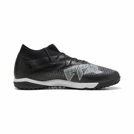 Puma Future 8 Pro Cage turf chaussures de soccer lateral - Puma Black / Puma Silver / Fluo Green