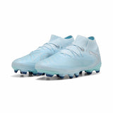 Puma Future 8 Pro FG/AG Women's Soccer Cleats - Blue Aqua / White / Lapis Lazuli