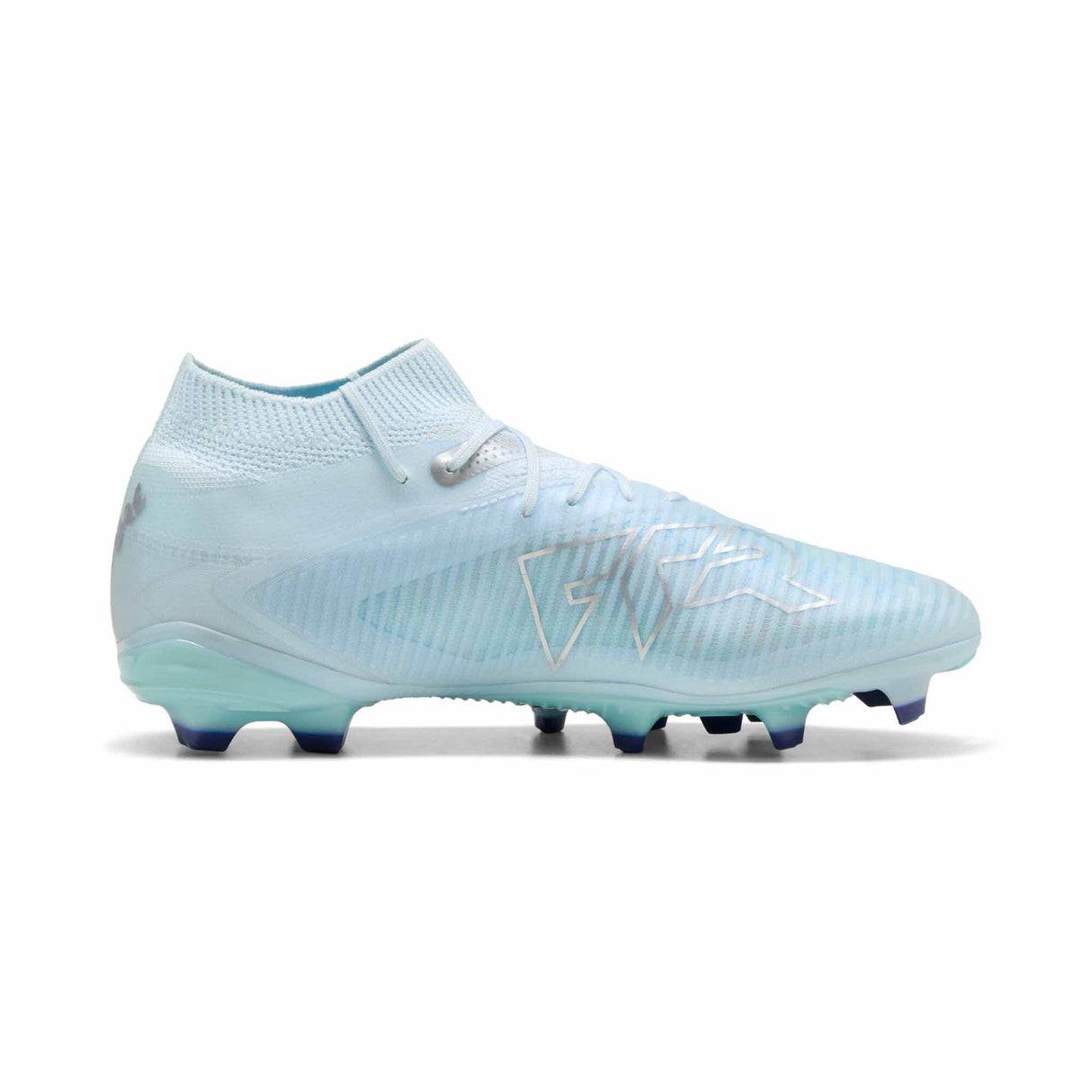 Puma Future 8 Pro FG/AG Women's Soccer Cleats - Blue Aqua / White / Lapis Lazuli