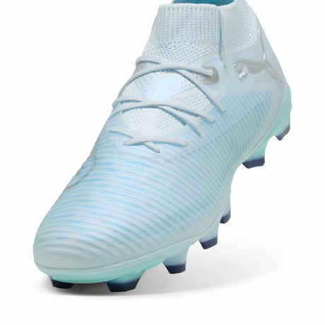 Puma Future 8 Pro FG/AG Women's Soccer Cleats - Blue Aqua / White / Lapis Lazuli