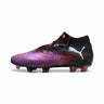 Puma Future 8 Ultimate FG/AG Soccer Cleats - Puma Black / Puma White / Glowing Red