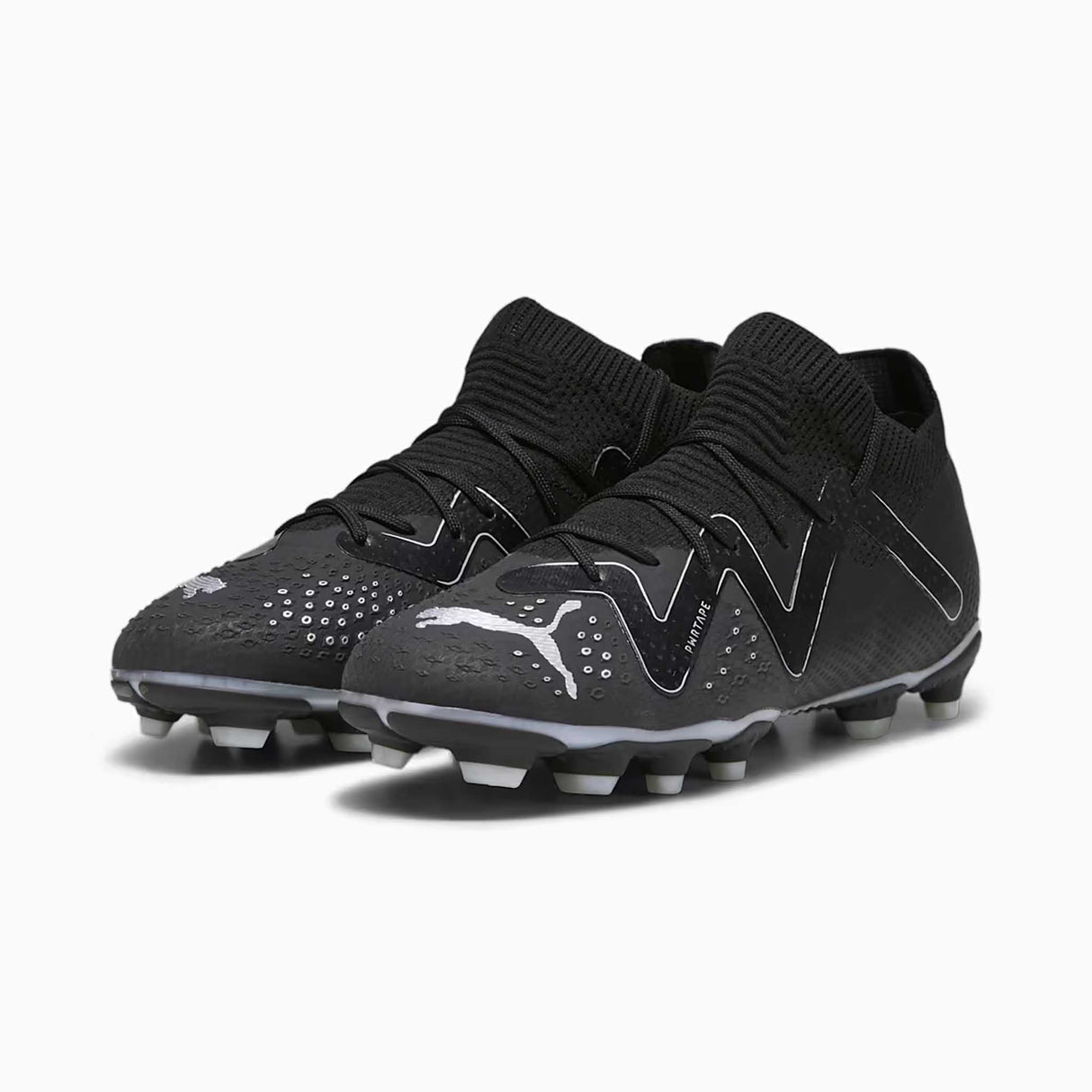 Puma Future Pro FG/AG chaussures de soccer à crampons enfant paire - puma black / puma silver