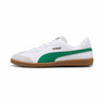 Puma King 21 IT Indoor Soccer Shoes - Puma White / Archive Green