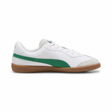 Puma King 21 IT Indoor Soccer Shoes - Puma White / Archive Green