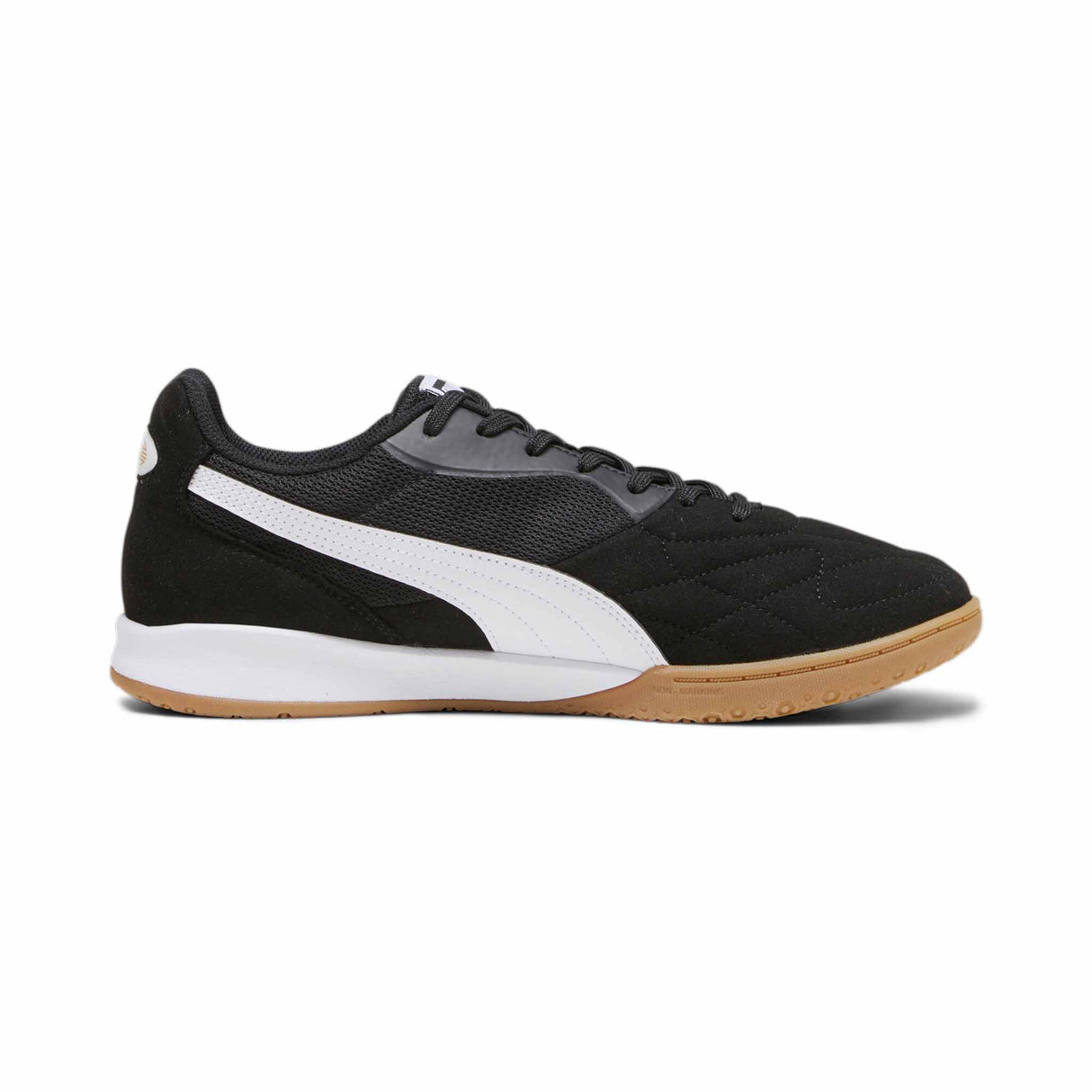 Puma King Top It Indoor Soccer Shoes - Puma Black / Puma White