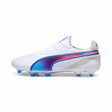 Puma King Ultimate FG/AG chaussures de soccer - Puma White / Bluemazing