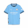 Maillot Manchester City FC domicile 24/25 Replica officiel Puma pour enfants - Team Light Blue / Marine Blue