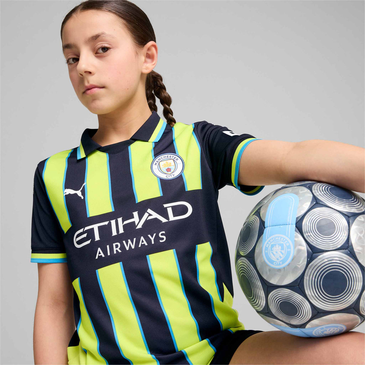 Puma Manchester City FC Away Jersey 2024/2025 pour enfants