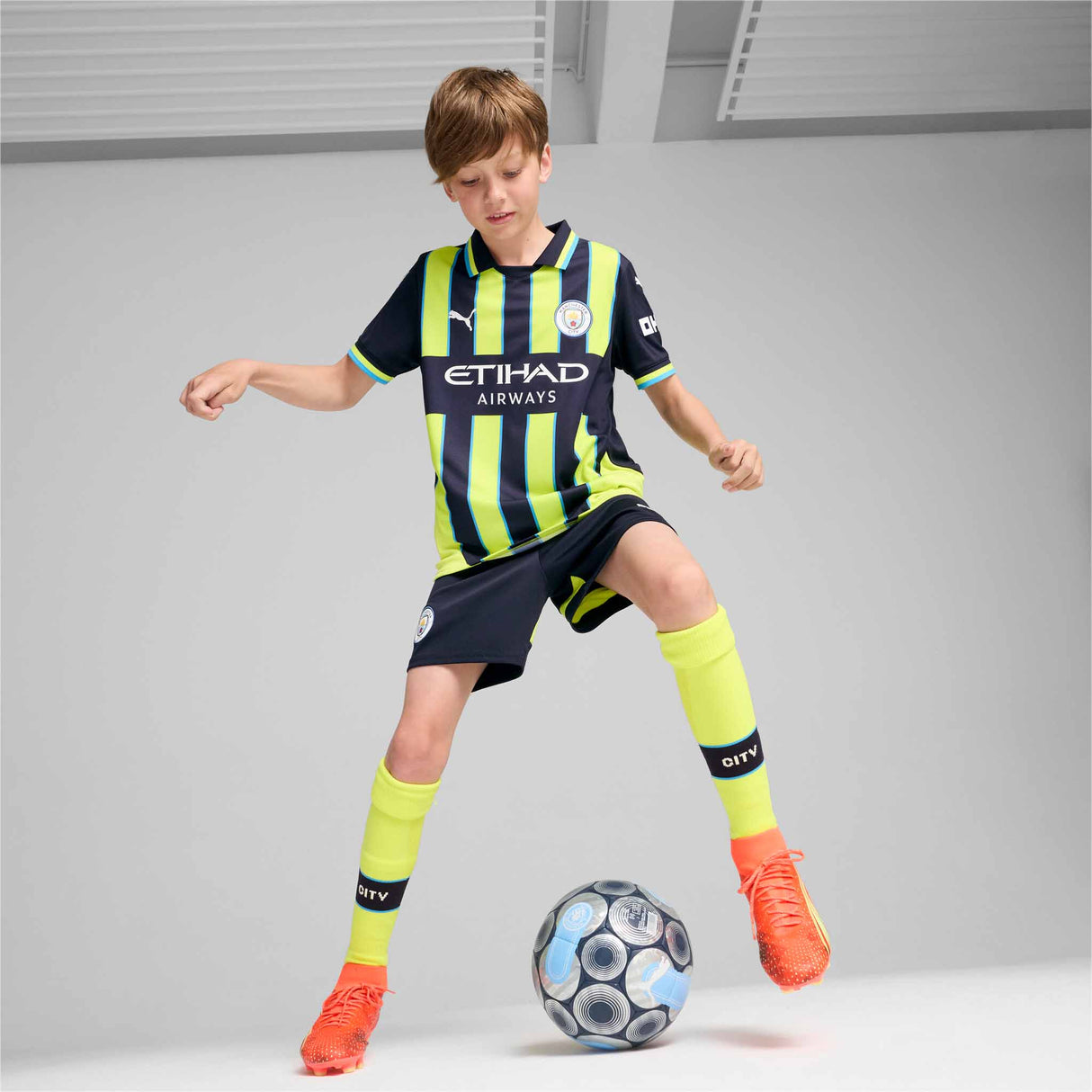 Puma Manchester City FC Away Jersey 2024/2025 pour enfants