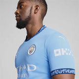 Maillot Manchester City FC domicile 24/25 Replica officiel Puma - détails