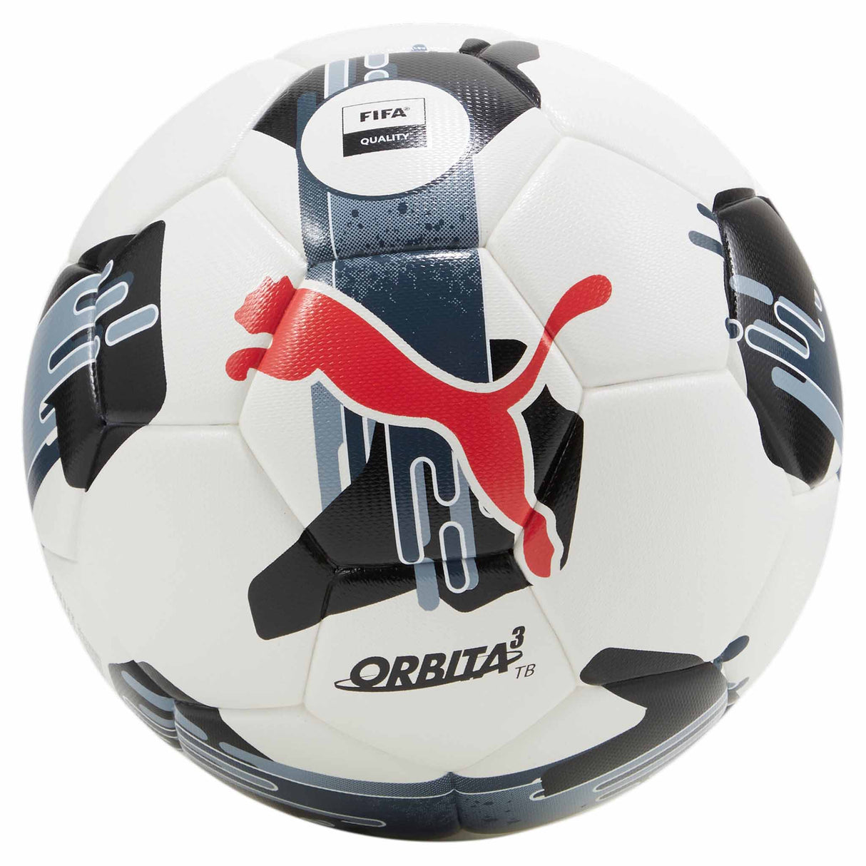 Puma Orbita 3 TB Ballon de soccer de match - Puma White / Puma Black