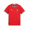 Puma Portugal FPF 2025 Home Replica Youth Jersey - Sport Red / Sugared Almond