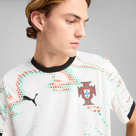 Puma Portugal FPF Away 2025 Jersey - Puma White / Puma Black