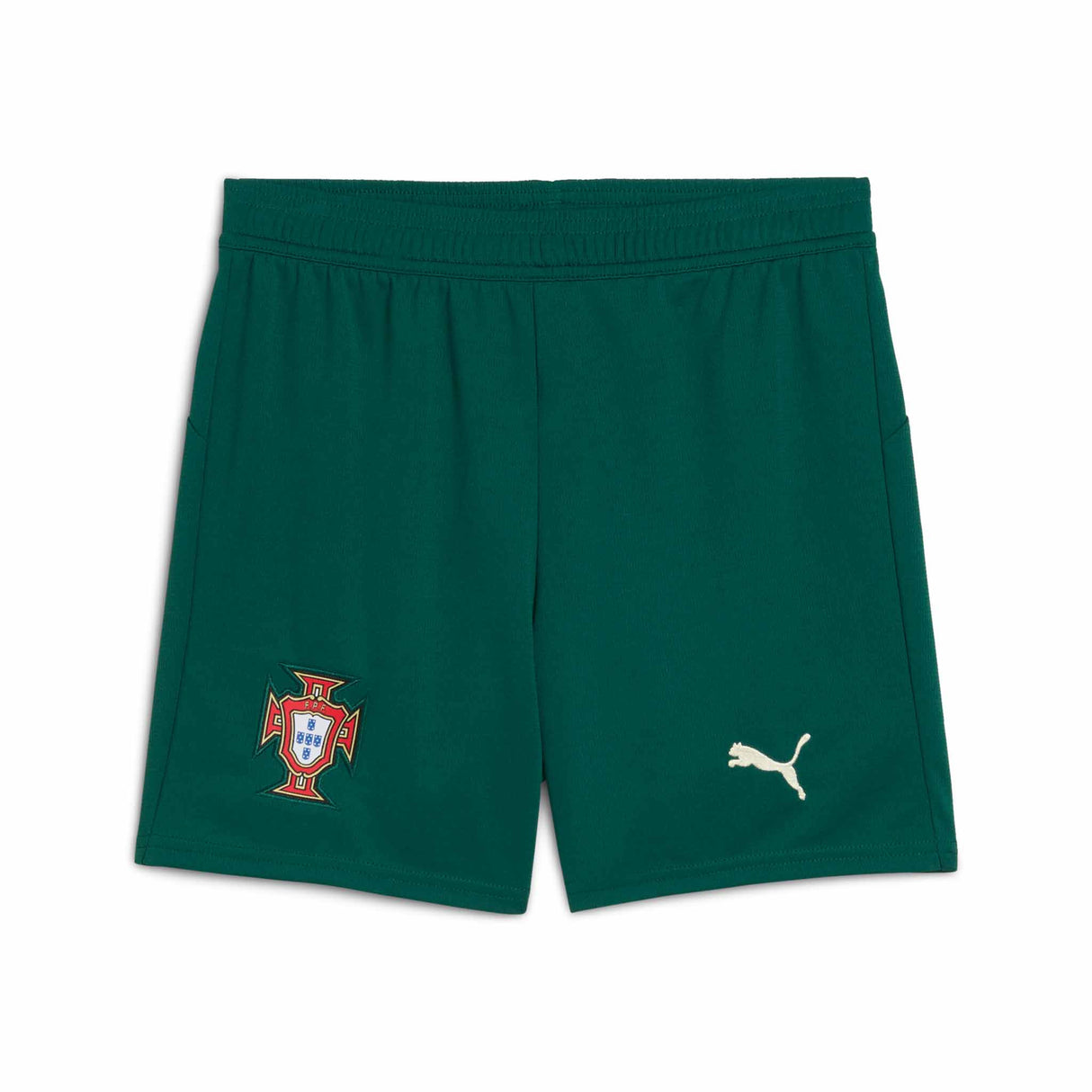 Puma Portugal FPF Shorts for kids - Blessing Green / Sugared Almond