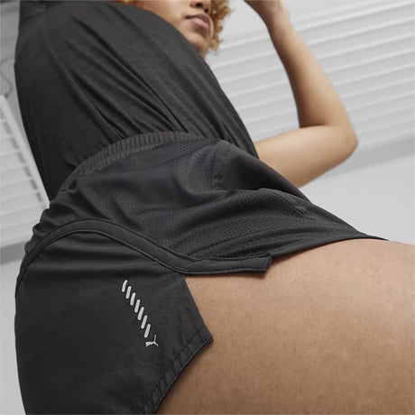 Puma Run Favorite Velocity short de course 3 pouces femme lateral- noir