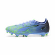 Puma Ultra 5 Match Chasing The Dream FG/AG Soccer Cleats - Purple / Green Glare / Black