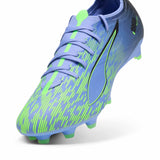 Puma Ultra 5 Match Chasing The Dream FG/AG Soccer Cleats - Purple / Green Glare / Black