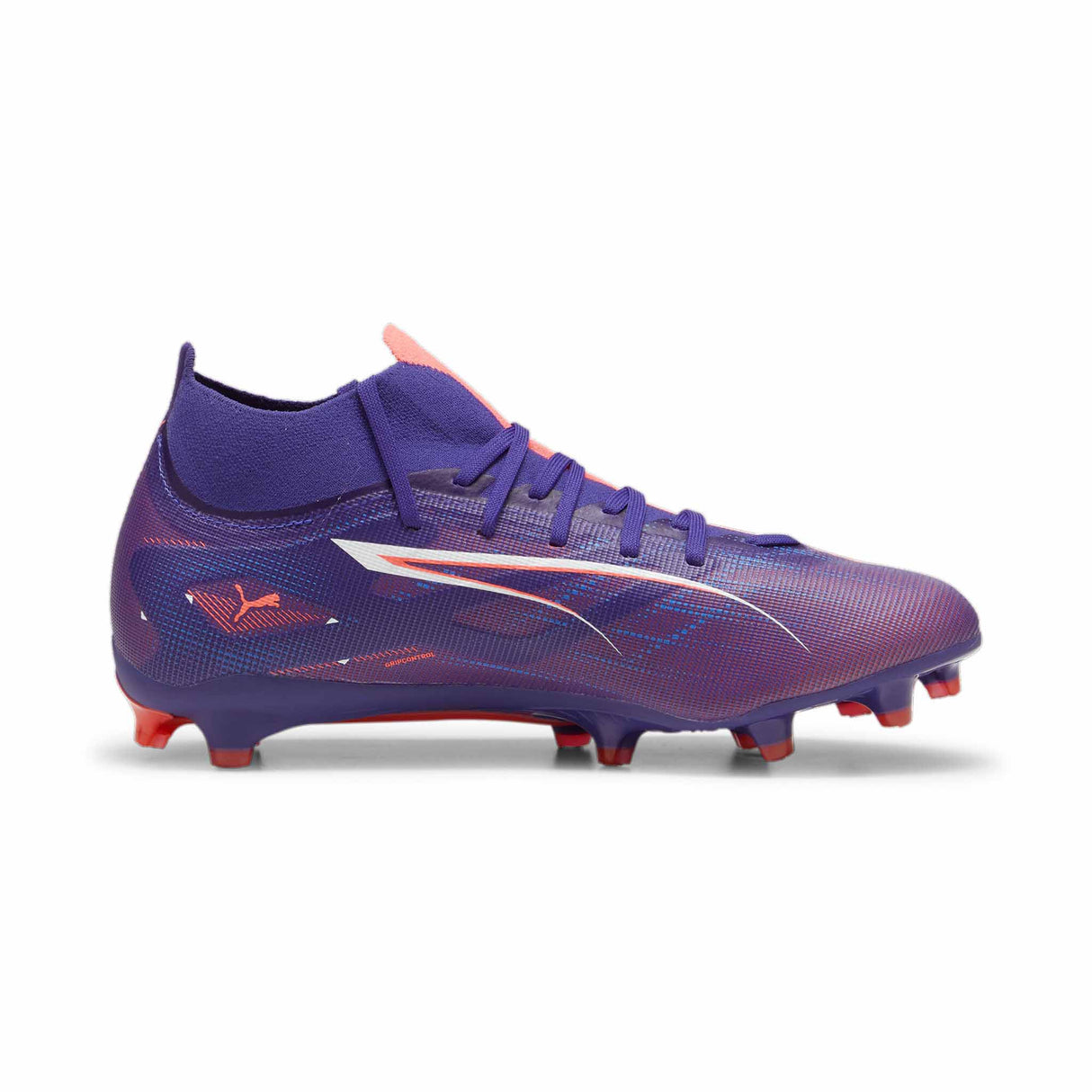 Puma Ultra 5 Match+ FG/AG chaussures de soccer - Lapis Lazuli / Puma White / Sunset Glow