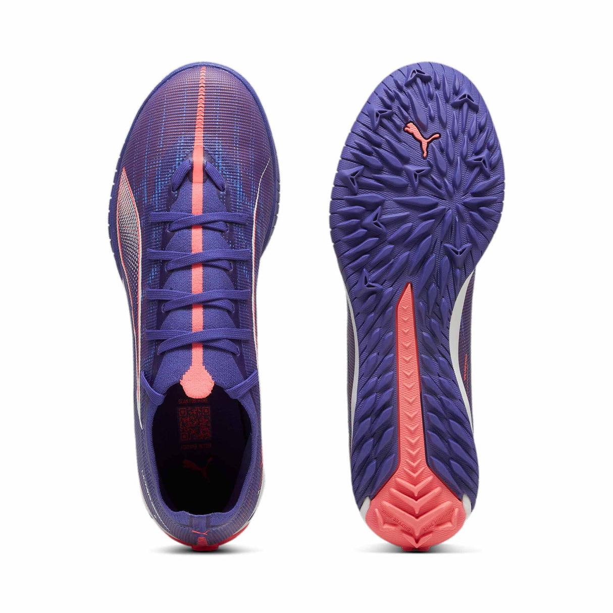 Puma Ultra 5 Match TT chaussures de soccer turf - Lapis Lazuli / Puma White / Sunset Glow