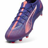 Puma Ultra 5 Pro FG/AG chaussures de soccer a crampons - Lapis Lazuli / Puma White / Sunset Glow