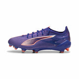 Puma Ultra 5 Ultimate FG/AG chaussures de soccer a crampons - Lapis Lazuli / Puma White / Sunset Glow