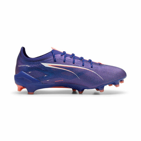 Puma Ultra 5 Ultimate FG/AG chaussures de soccer a crampons - Lapis Lazuli / Puma White / Sunset Glow