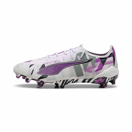 Puma Ultra 5 Ultimate Forever FG/AG Soccer Cleats - White / Magenta / Black