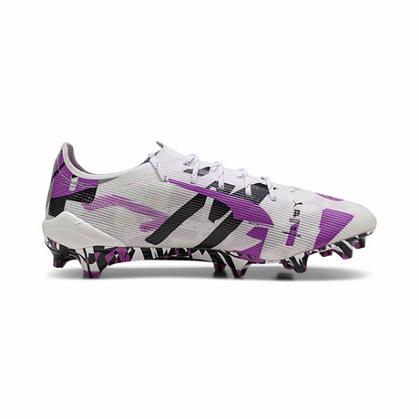 Puma Ultra 5 Ultimate Forever FG/AG Soccer Cleats - White / Magenta / Black