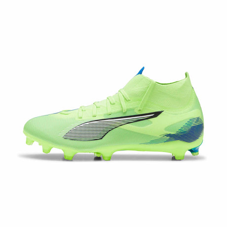 Puma Ultra Match 5+ FG Soccer Cleats - Fizzy Apple / Puma White