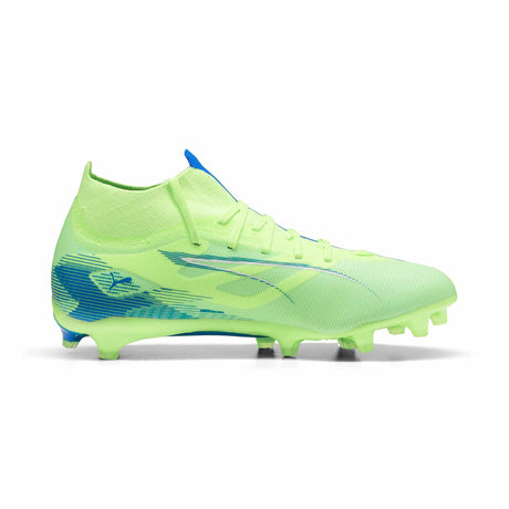 Puma Ultra Match 5+ FG Soccer Cleats - Fizzy Apple / Puma White