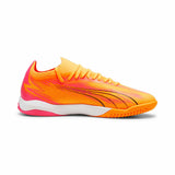 Puma Ultra Match IT Indoor Soccer Shoes - Sun Stream / PUMA Black / Sunset Glow