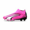 Puma Ultra Match+ LL FG/AG Soccer Cleats - Poison Pink / Puma Black / Puma White