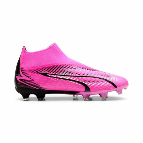 Puma Ultra Match+ LL FG/AG Soccer Cleats - Poison Pink / Puma Black / Puma White