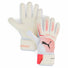 Puma Ultra Pro NC Goalkeeper Gloves - Puma White / Glowing Red