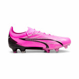 Puma Ultra Ultimate FG Women's Soccer Cleats - Poison Pink / Puma Black