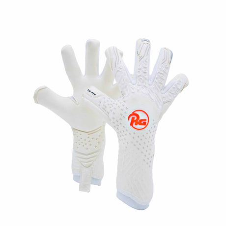 RG Goalkeeper gloves Aversa gants de gardien de but de soccer - Blanc