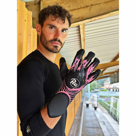 RG Goalkeeper Gloves Bacan CHR Limited Edition - Black / Pink