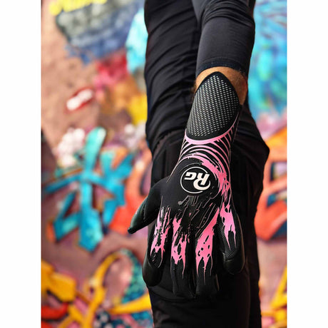 RG Goalkeeper Gloves Bacan CHR Limited Edition - Black / Pink