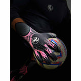 RG Goalkeeper Gloves Bacan CHR Limited Edition - Black / Pink